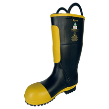 Load image into Gallery viewer, Black Diamond 16" Rubber Fire Boot