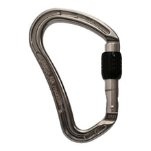 Load image into Gallery viewer, Omega Pacific Phantom Aluminum Screw-Lok Carabiner - Gunmetal