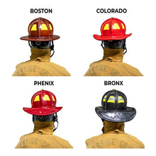 Load image into Gallery viewer, PHENIX TL-2 TRADITIONAL LEATHER SERIES HELMET WITH ESS FIREPRO GOGGLES