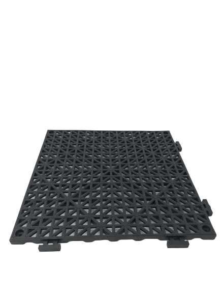 Turtle Plastic Black Tile 1/2