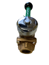 Load image into Gallery viewer, AKRON BRASS 1&#39;&#39; VALVE, CHROME HANDLE 8810
