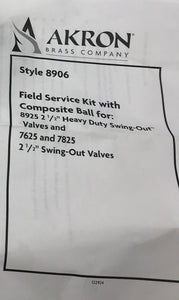 Akron Brass 8906 Field Service Kit