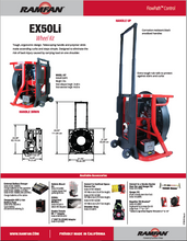 Load image into Gallery viewer, Euramco Safety EX50Li Battery PPV