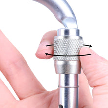 Load image into Gallery viewer, Omega Pacific Moab 1/2" Steel Large D Screw-Lok NFPA Carabiner
