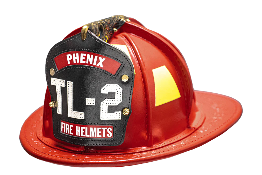 PHENIX TL-2 TRADITIONAL LEATHER SERIES HELMET WITH ESS FIREPRO GOGGLES