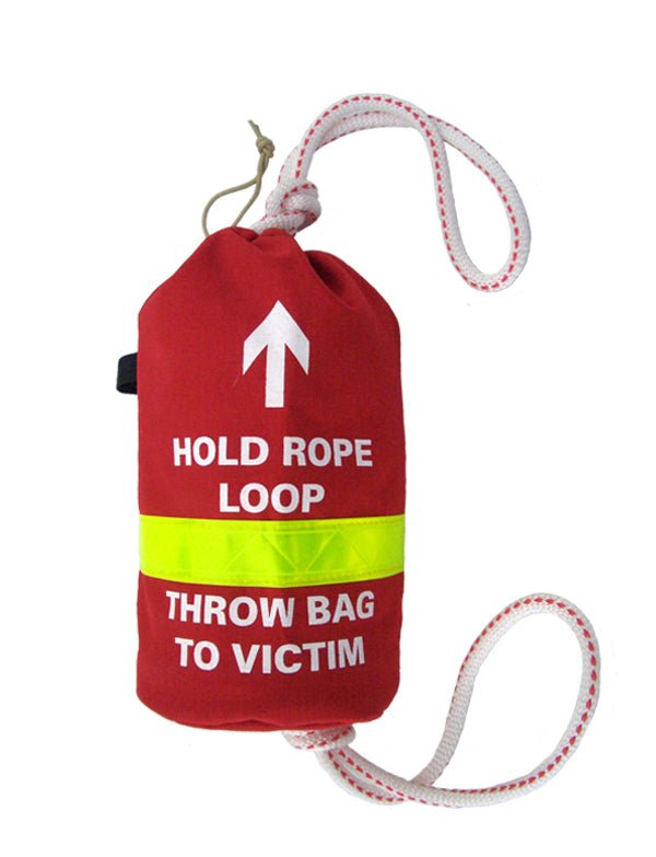R&B FABRICATIONS WATER RESCUE THROW BAG WITH 75 FT. ROPE –