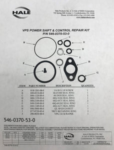Hale Products VPS Repair Kit