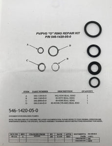 Hale Products PV/PVG O-Ring Repair Kit