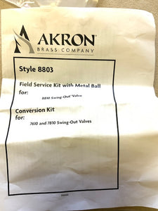 AKRON BRASS 8803 FIELD SERVICE/CONVERSION KIT