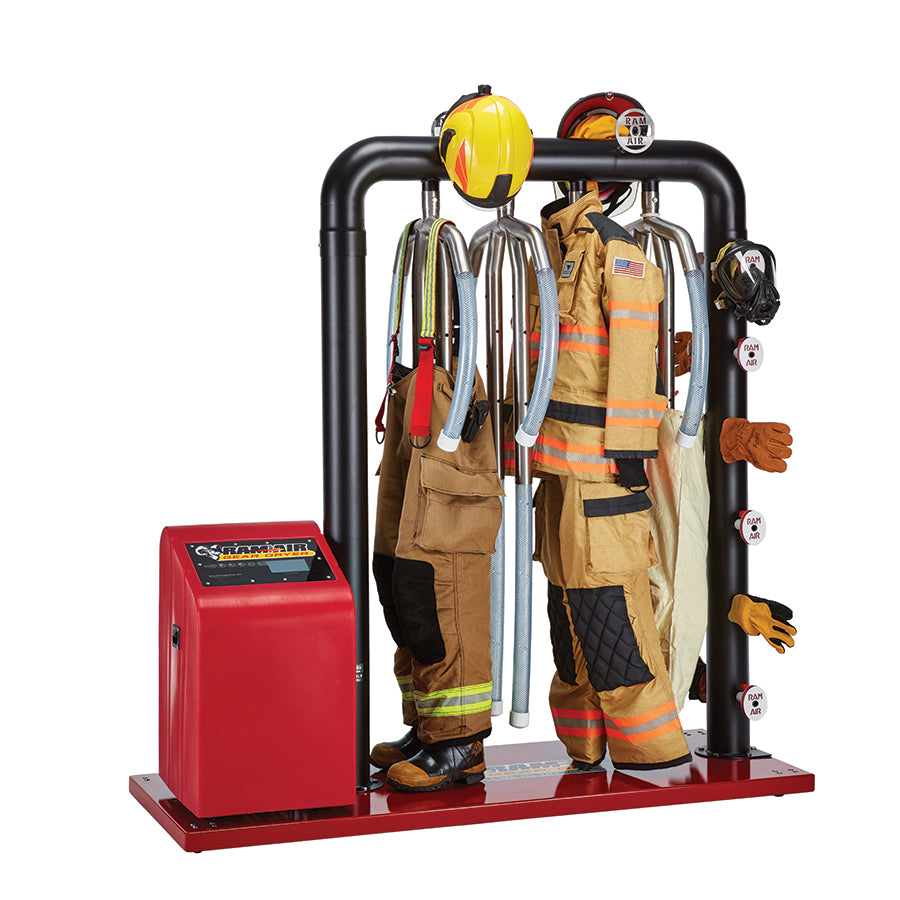 Ram Air 4 Unit Ambient and Heated Air Turnout Gear Dryer